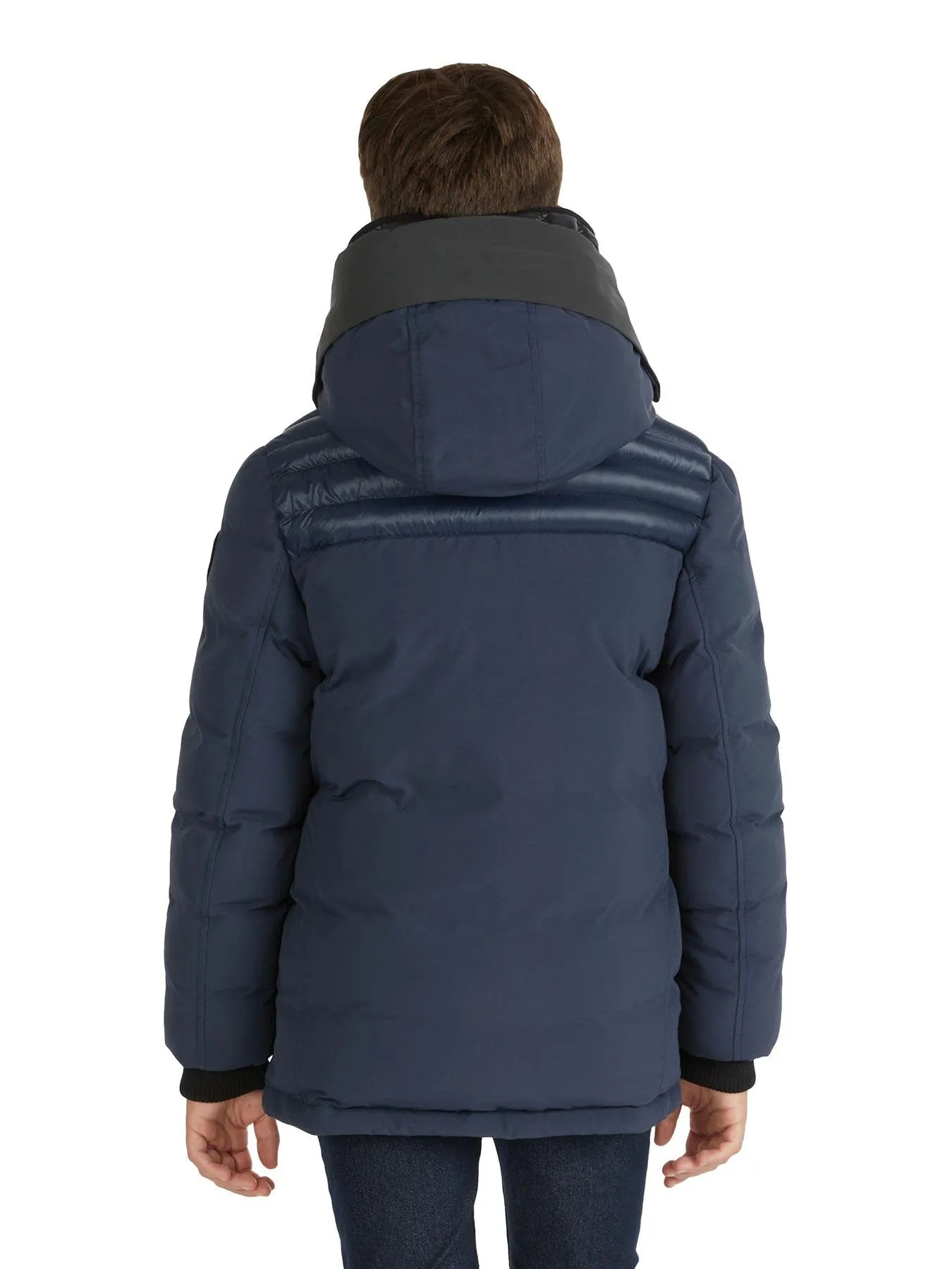 Mikkel Boys' Mixed-Media Parka