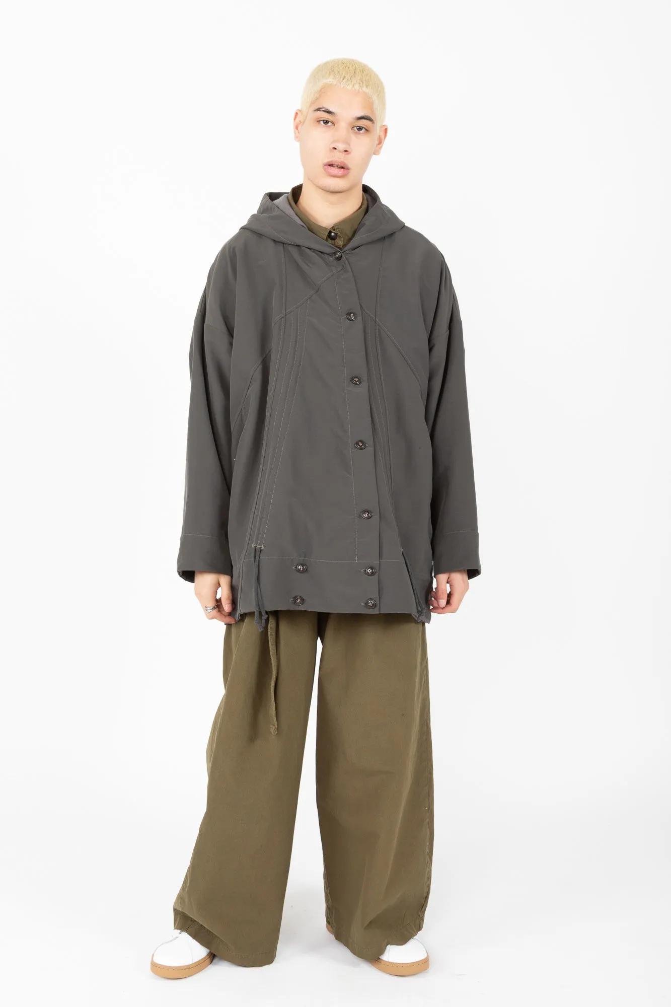 Moth Raincoat in Charcoal