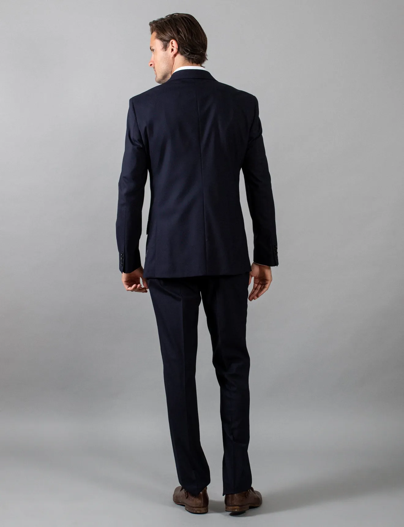 Navy Classic Suit Jacket