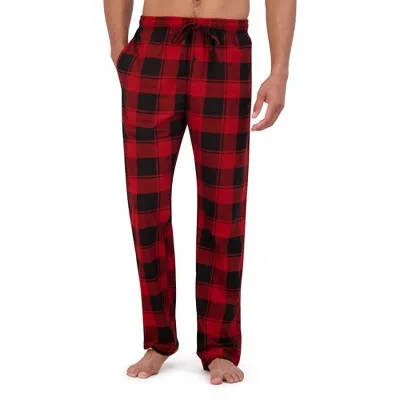 New - Hanes Premium Men's 2pc Comfort Sleep Pajama Set - Red L