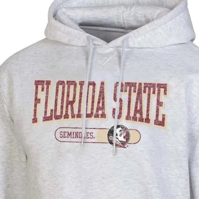 New - NCAA Florida State Seminoles Gray Fleece Hooded Sweatshirt - M