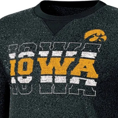 New - NCAA Iowa Hawkeyes Women's Crew Neck Fleece Sweatshirt - M