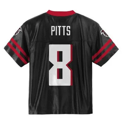 New - NFL Atlanta Falcons Toddler Boys' Short Sleeve Pitts Jersey - 4T