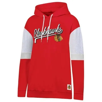 New - NHL Chicago Blackhawks Women's Fleece Hooded Sweatshirt - XL