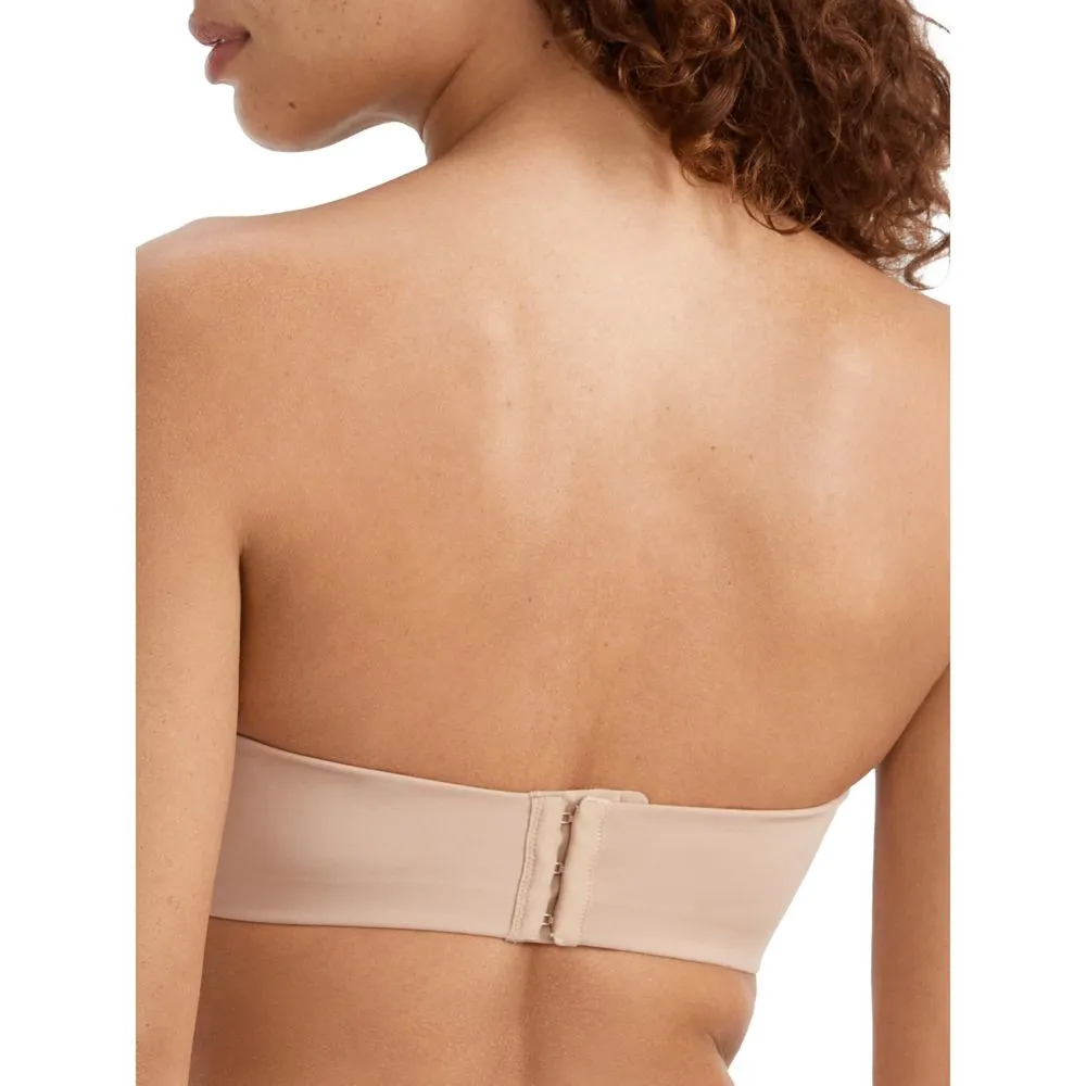 New - Warner's Women's Easy Does It Wire-Free Strapless Bra - RY0161A S Toasted Almond