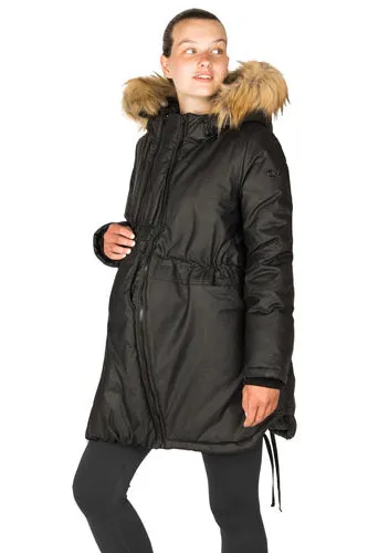 Nicky Waxed 3-in-1 Maternity, Baby Wearing & Beyond Coat