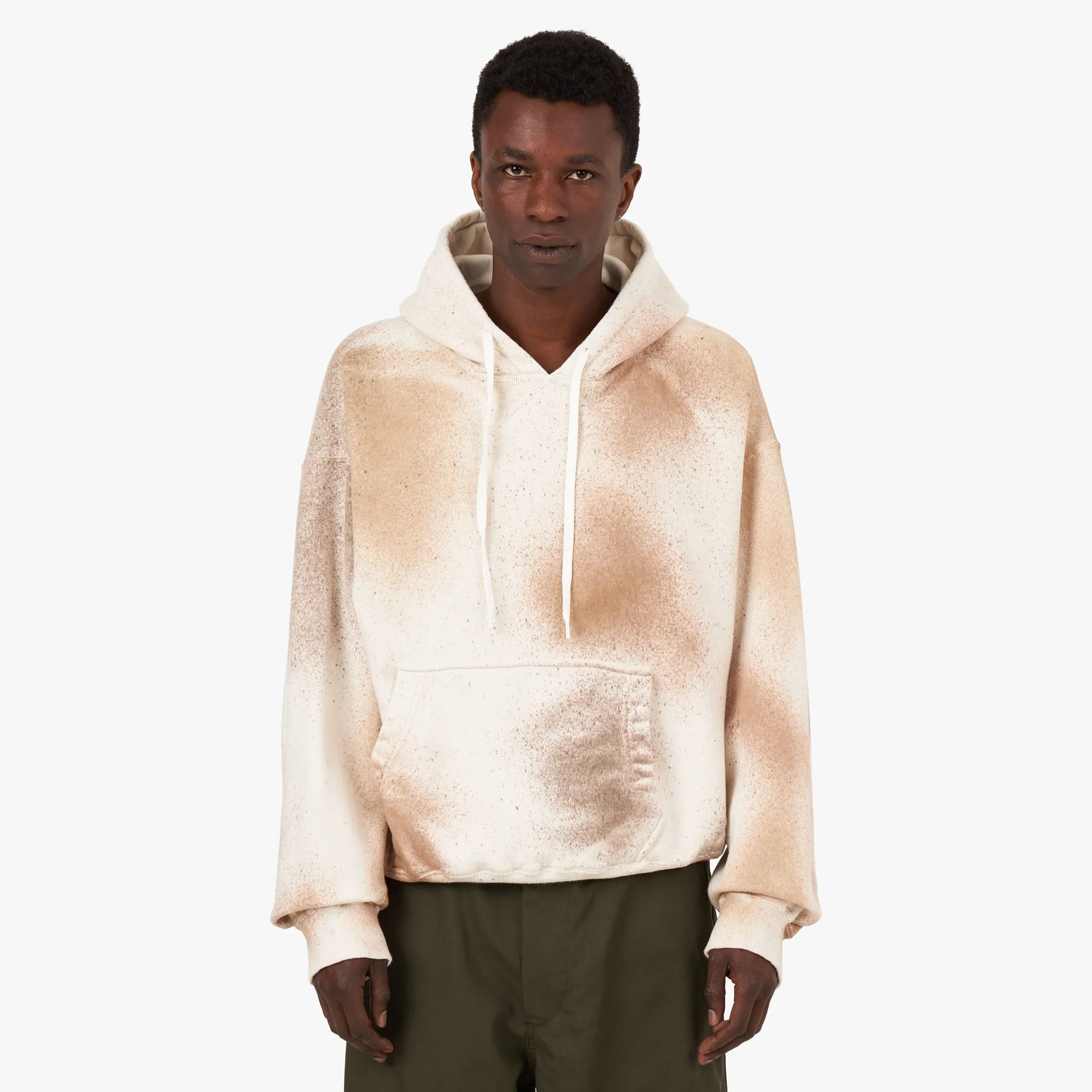 NOMA t.d. Hand Dyed Twist Pullover Hoodie / Multi