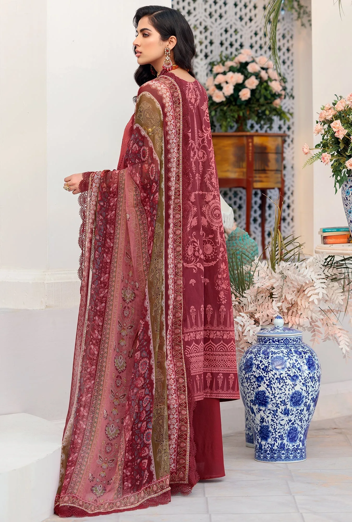 Noor by Saadia Asad Luxury Chikankari Lawn Collection – D11-A