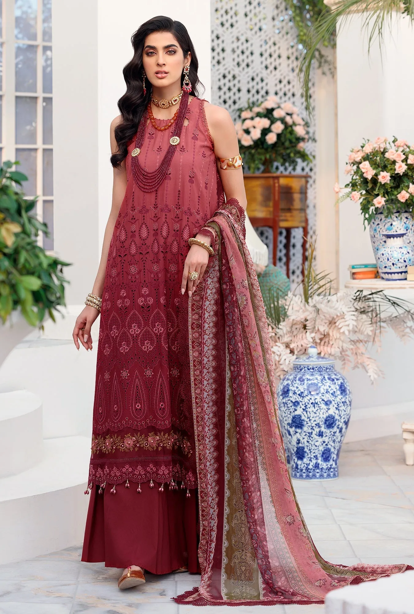 Noor by Saadia Asad Luxury Chikankari Lawn Collection – D11-A