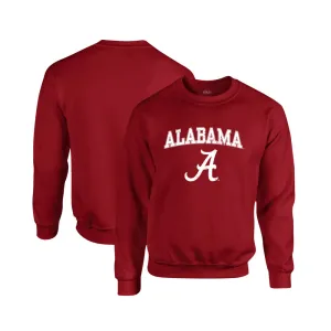 Official NCAA Alabama Crimson Tide  Mens Pullover Crewneck Sweatshirt