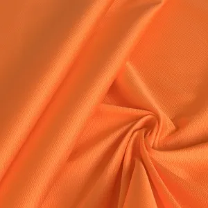 Orange Micro Jacquard Fabric 97100