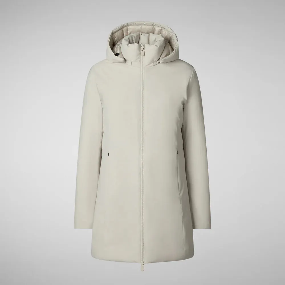 PARKA DONNA CON CAPPUCCIO RACHEL RAINY BEIGE