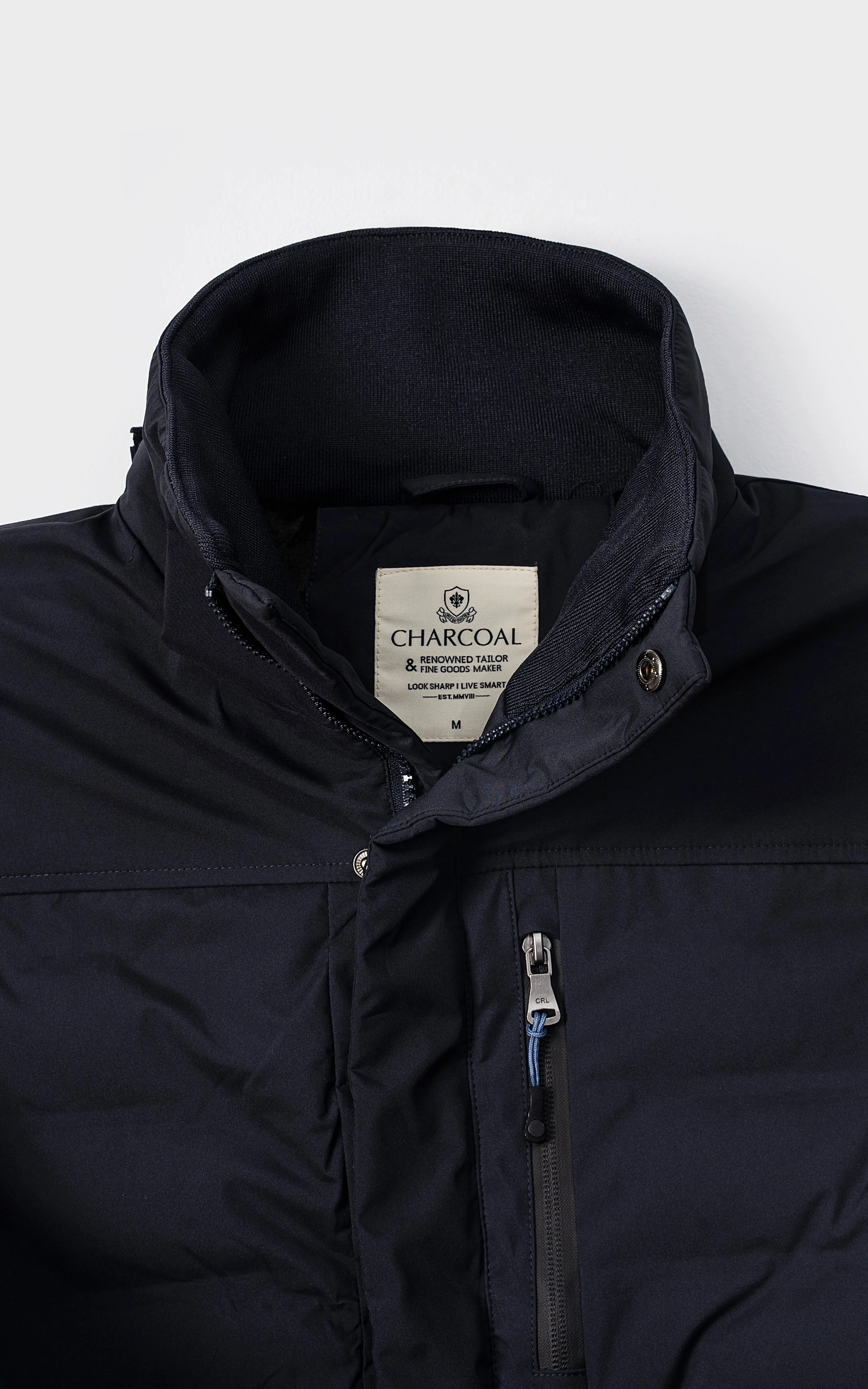 PARKA JACKET FULL SLEEVE NAVY