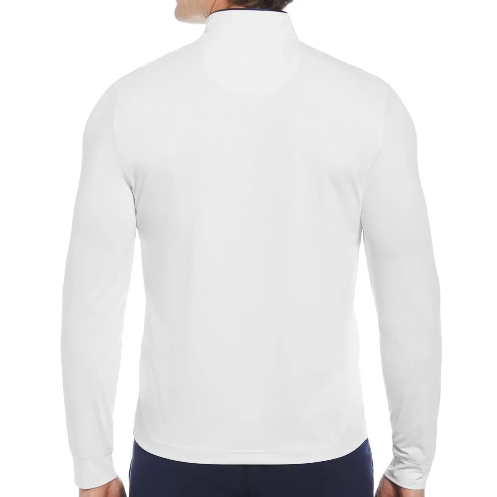 Penguin Men's Technical 1/4 Zip Longsleeve - Bright White