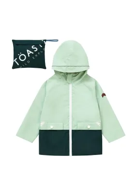 Peppermint waterproof raincoat