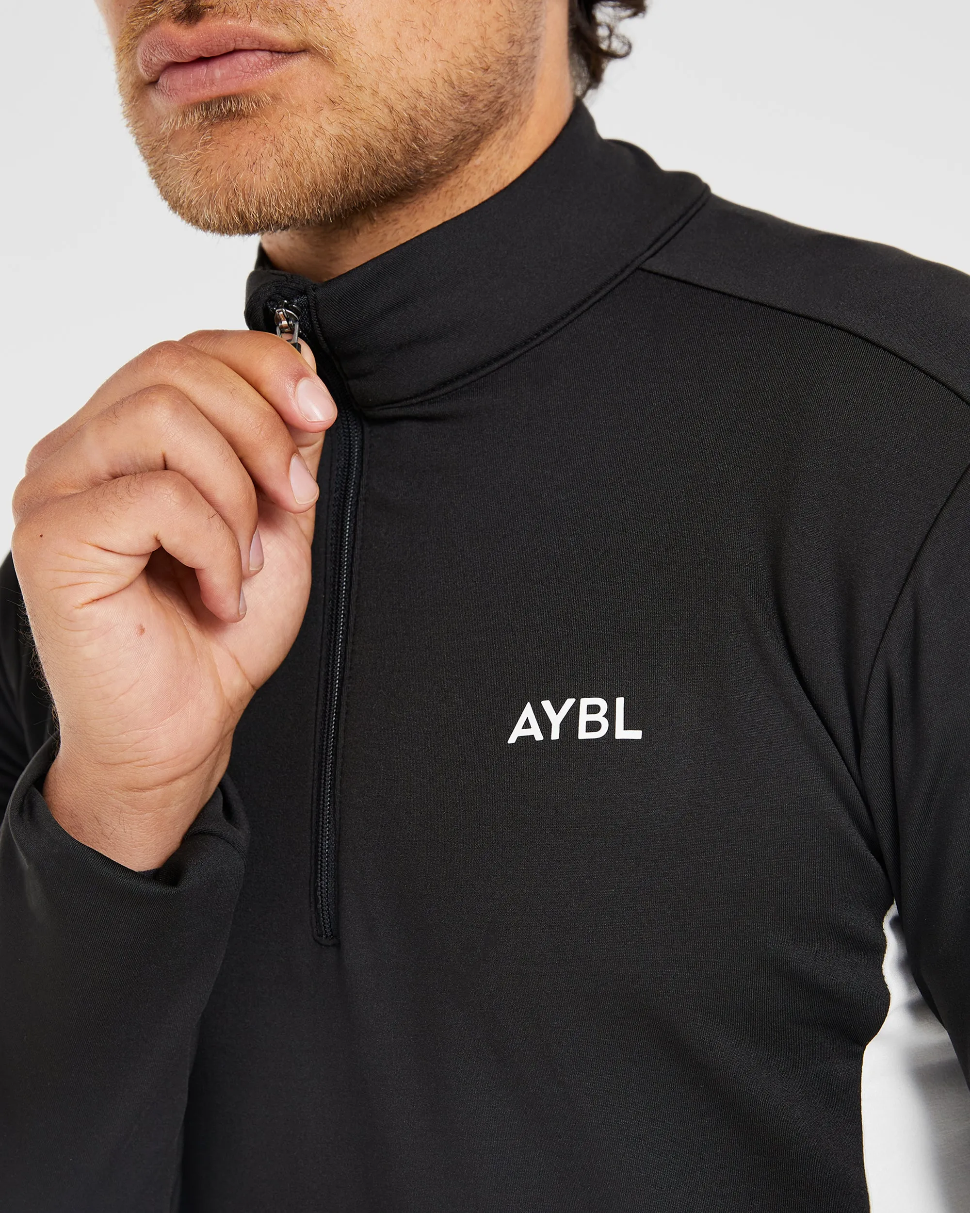 Performance 1/4 Zip Pullover - Black