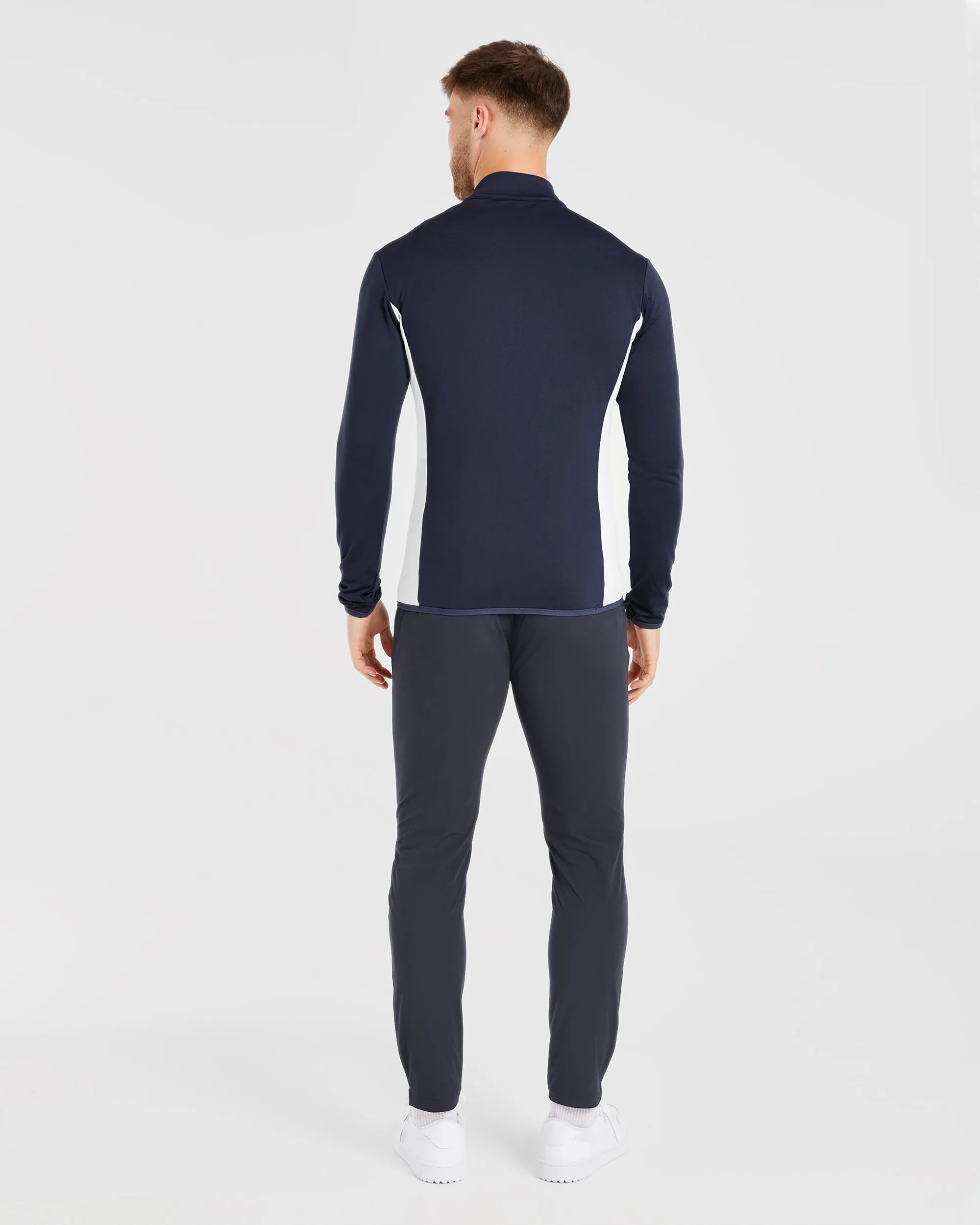 Performance 1/4 Zip Pullover - Navy