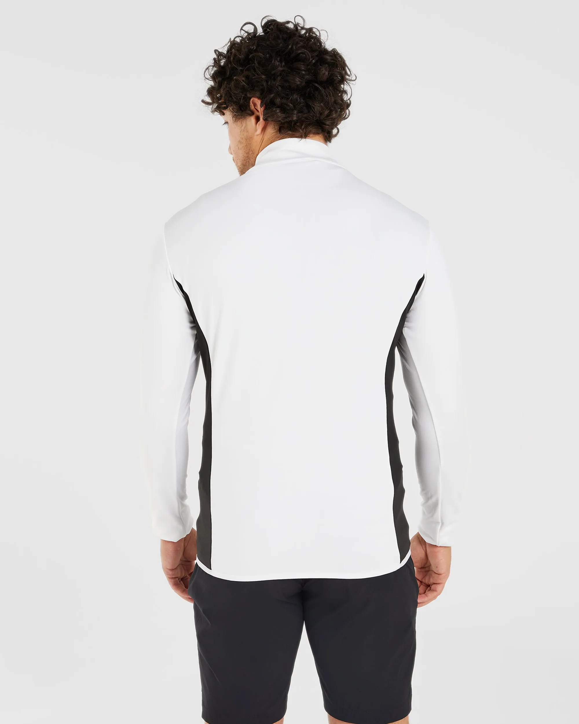 Performance 1/4 Zip Pullover - White