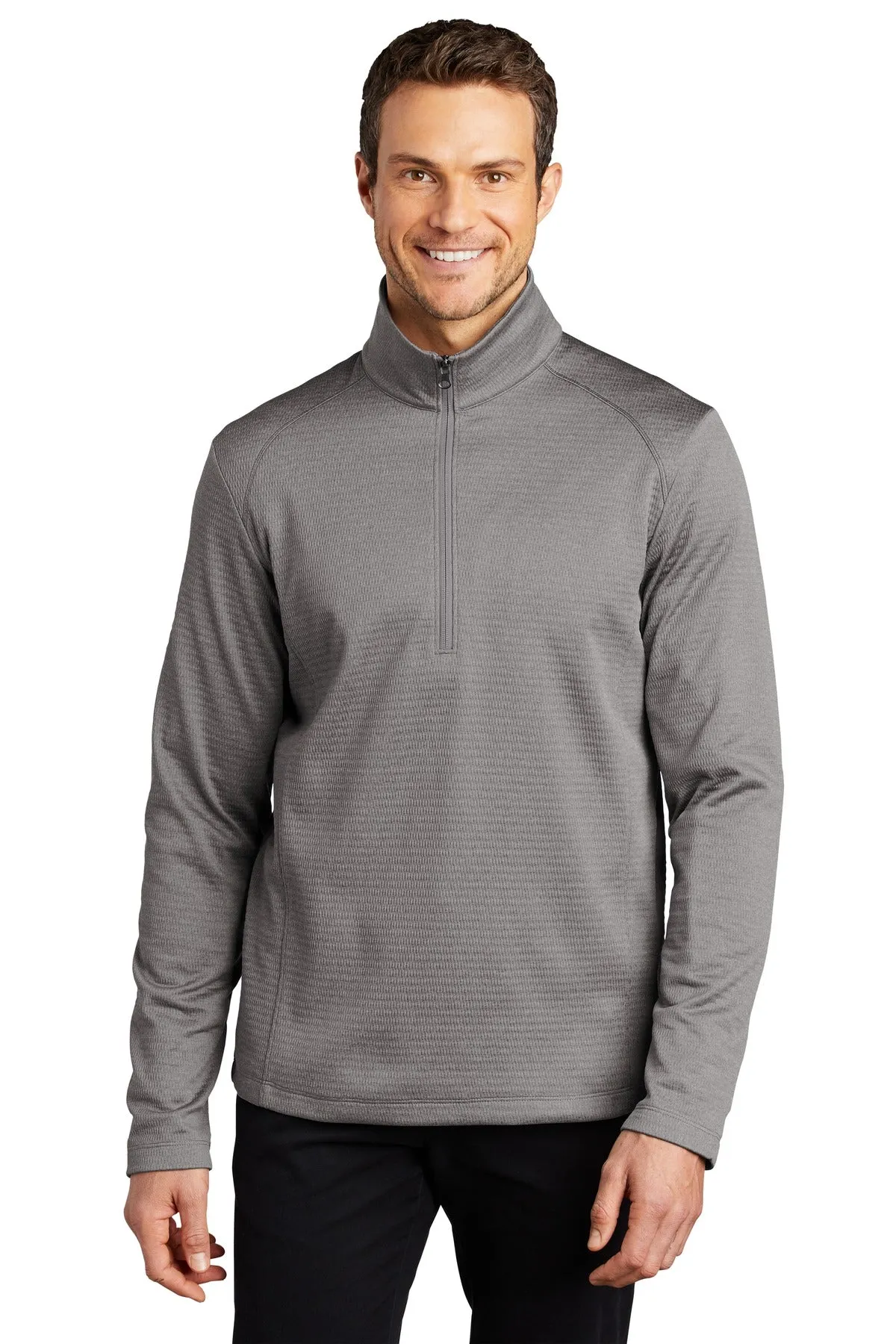 Port Authority ® Diamond Heather Fleece 1/4-Zip Pullover F248