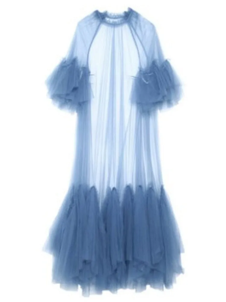 Pre Order:  Seethrough Tulle Dress