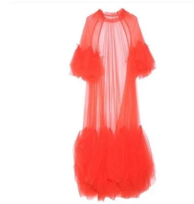 Pre Order:  Seethrough Tulle Dress