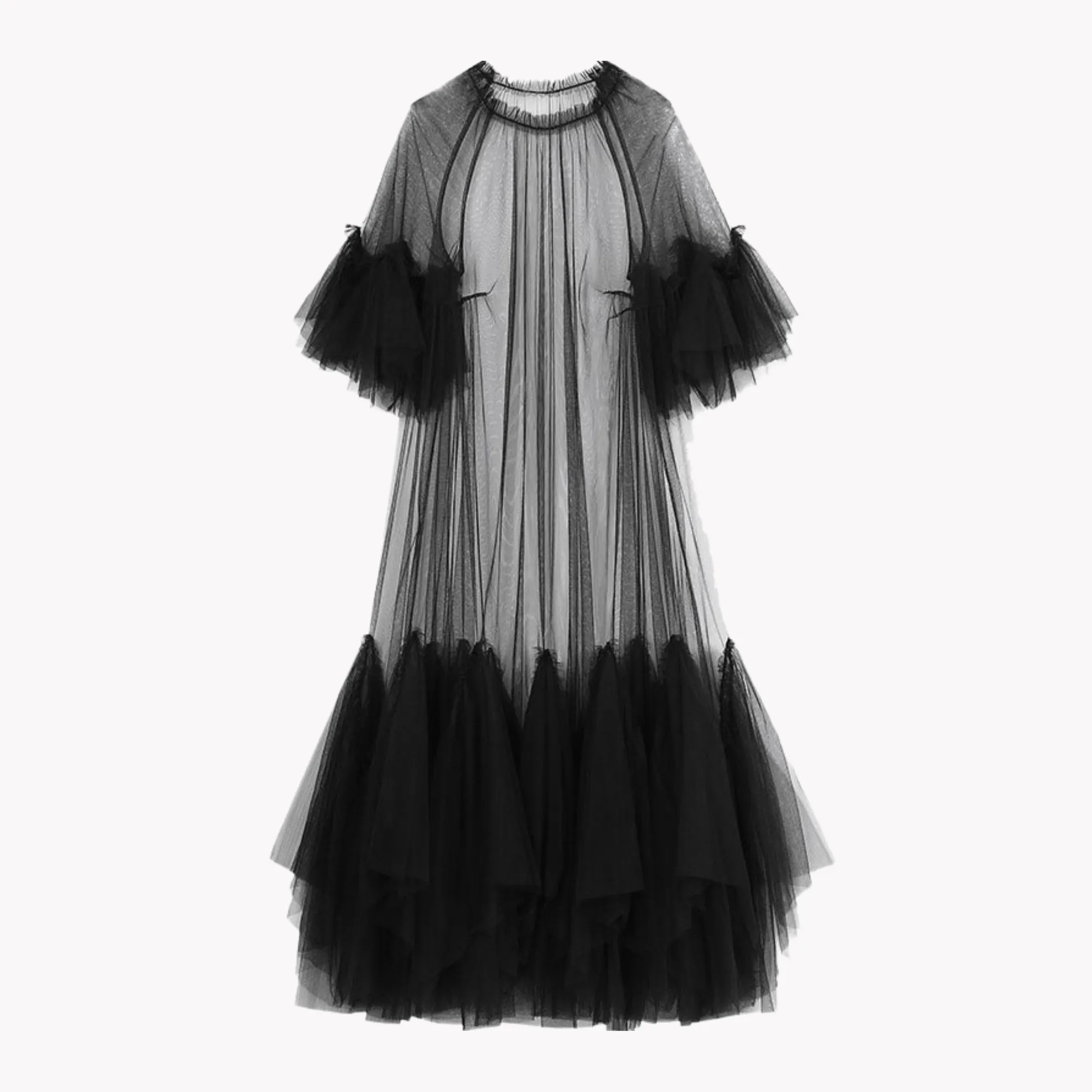 Pre Order:  Seethrough Tulle Dress