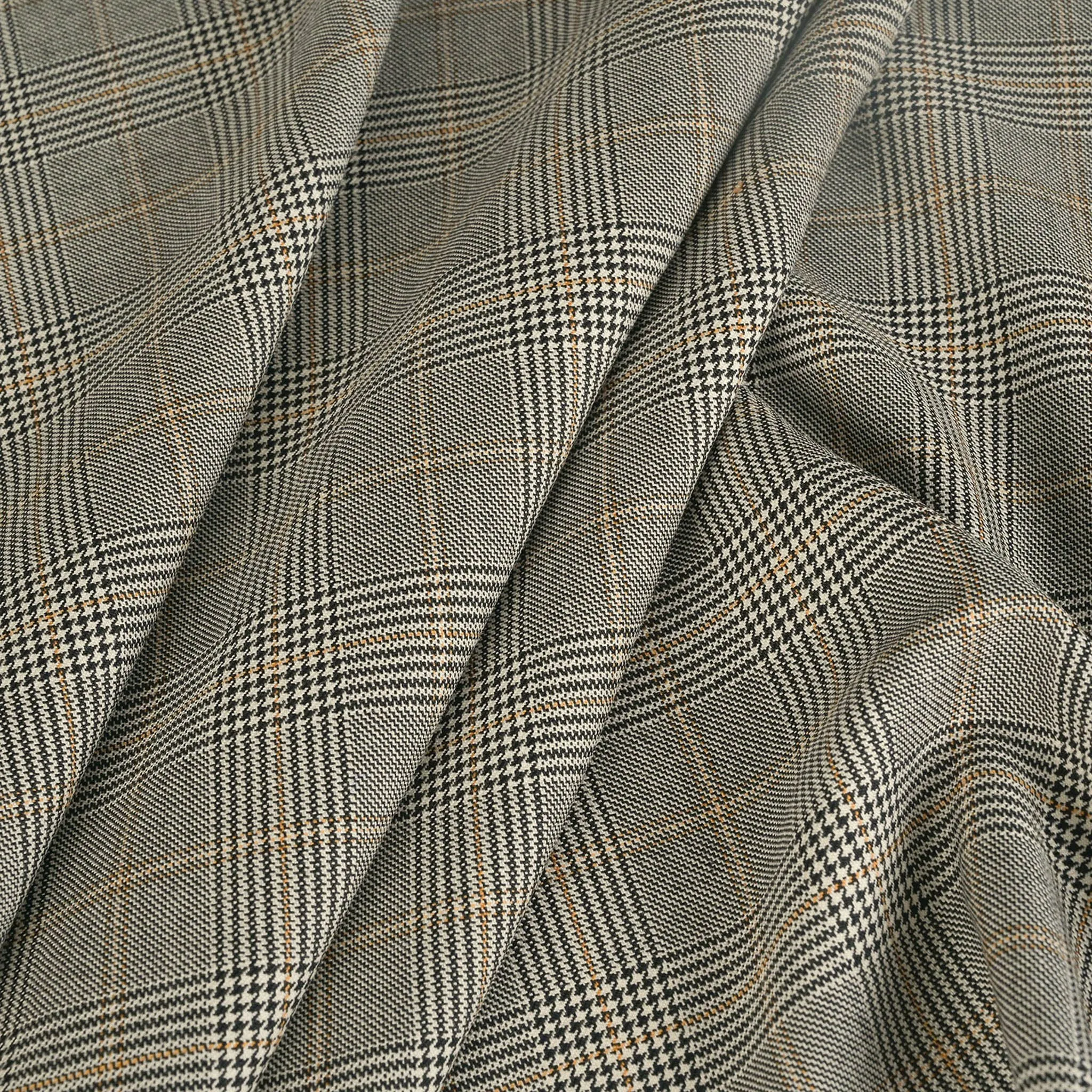 Prince Of Wales Suiting Fabric 6042