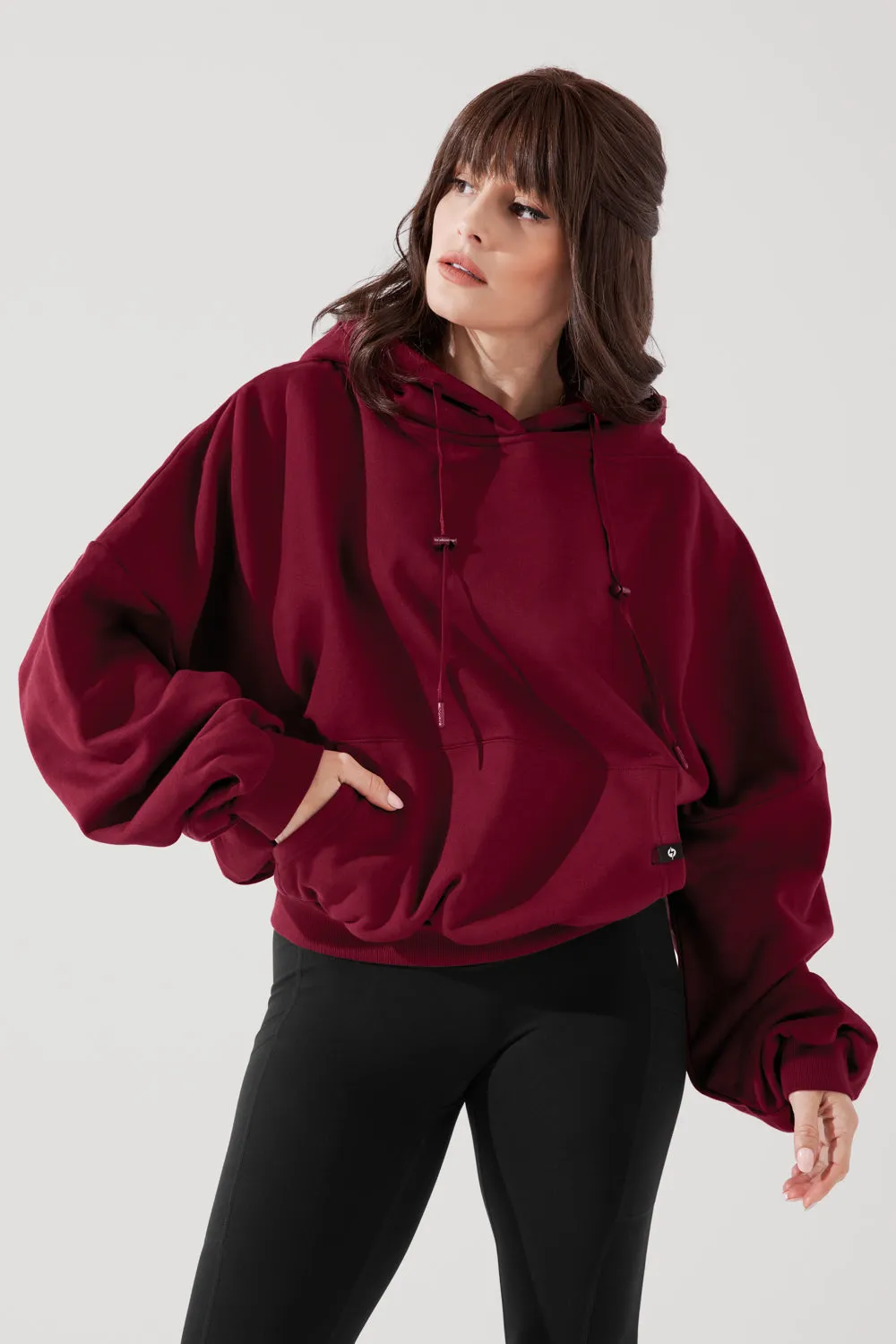 Pullover Cloud Hoodie - Crimson