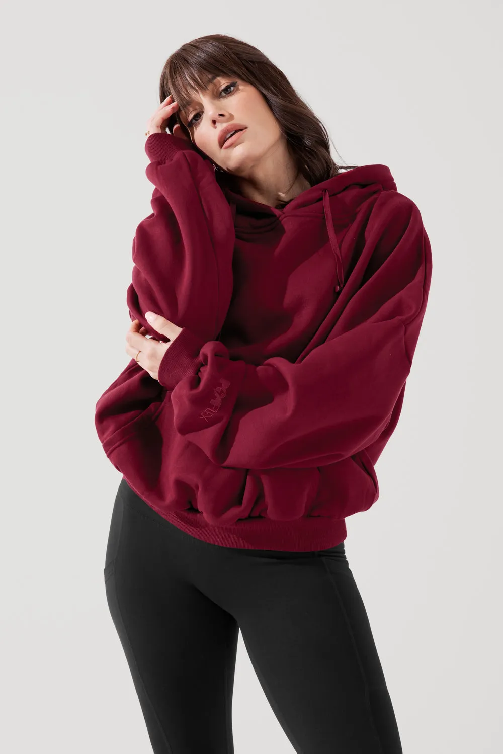 Pullover Cloud Hoodie - Crimson