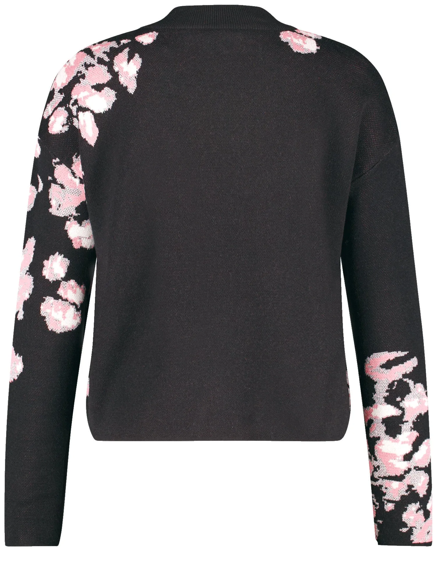 Pullover with Floral Print