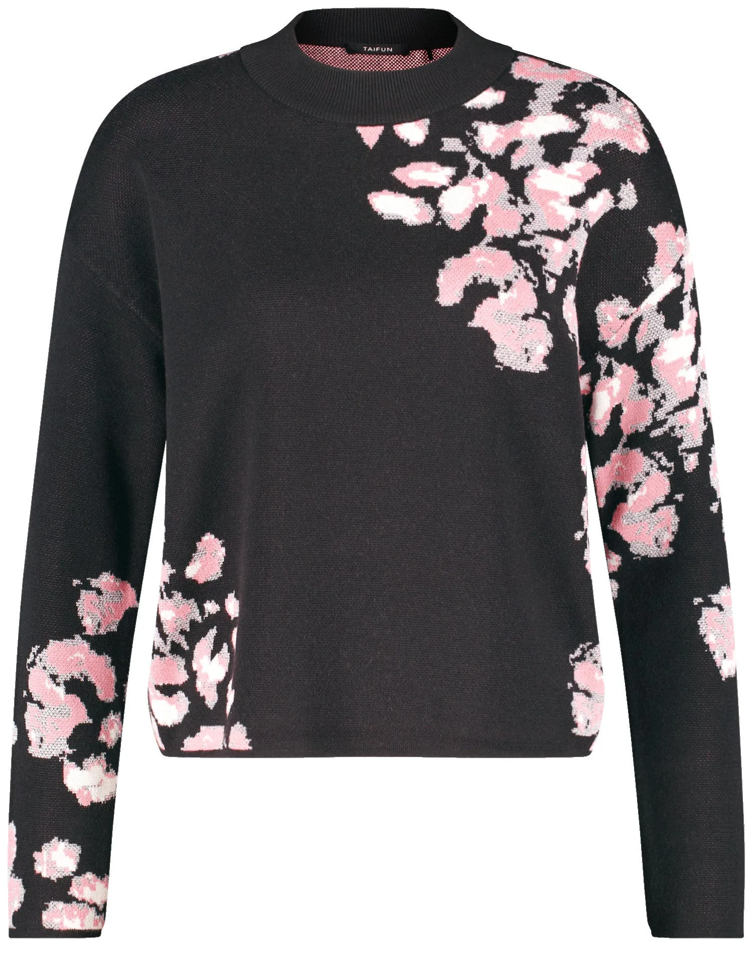 Pullover with Floral Print