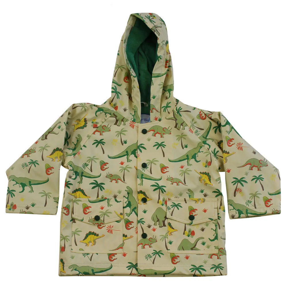 Raincoat - Dinausor Print