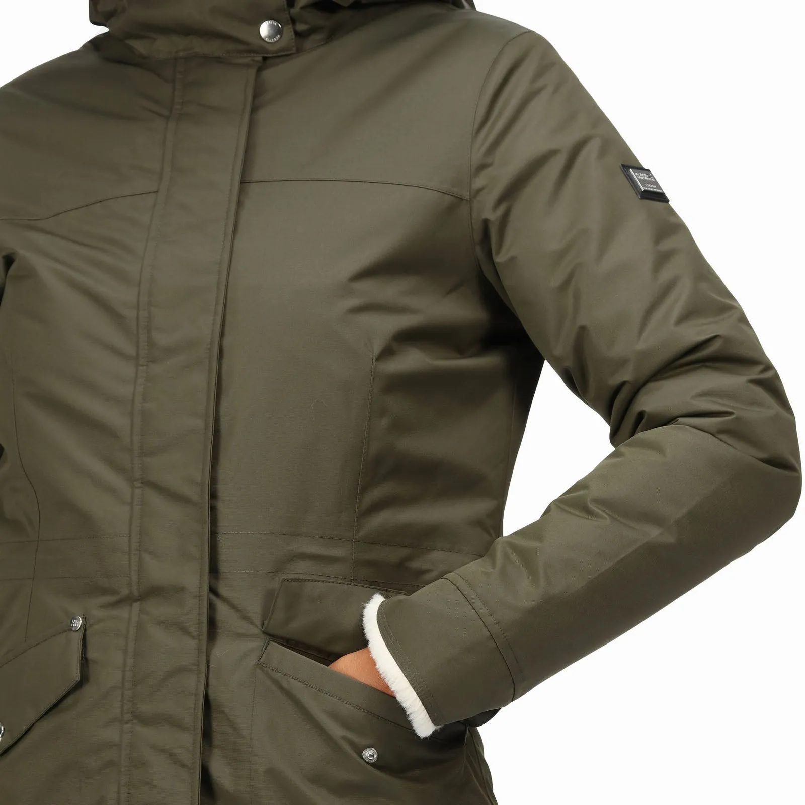 Regatta Womens Rimona Waterproof Parka Jacket - Dark Khaki