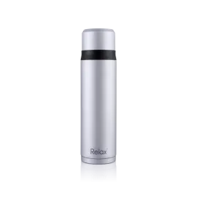 RELAX 750ML 18.8 STAINLESS STEEL THERMAL FLASK WITH FREE POUCH