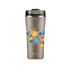 RELAX X MELL 480ML EXECUTIVE STAINLESS STEEL THERMAL TUMBLER - WG2