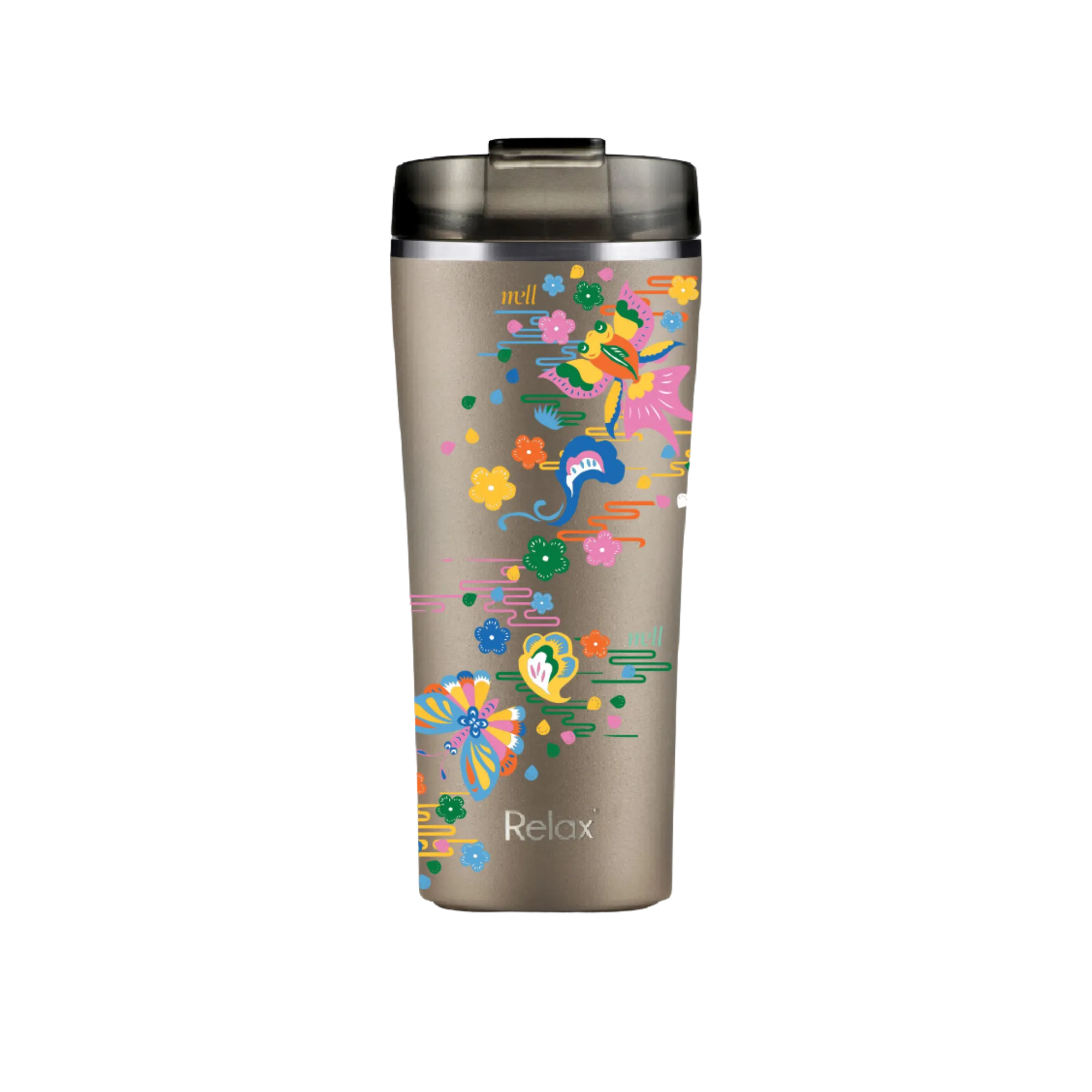 RELAX X MELL 480ML EXECUTIVE STAINLESS STEEL THERMAL TUMBLER - WG3