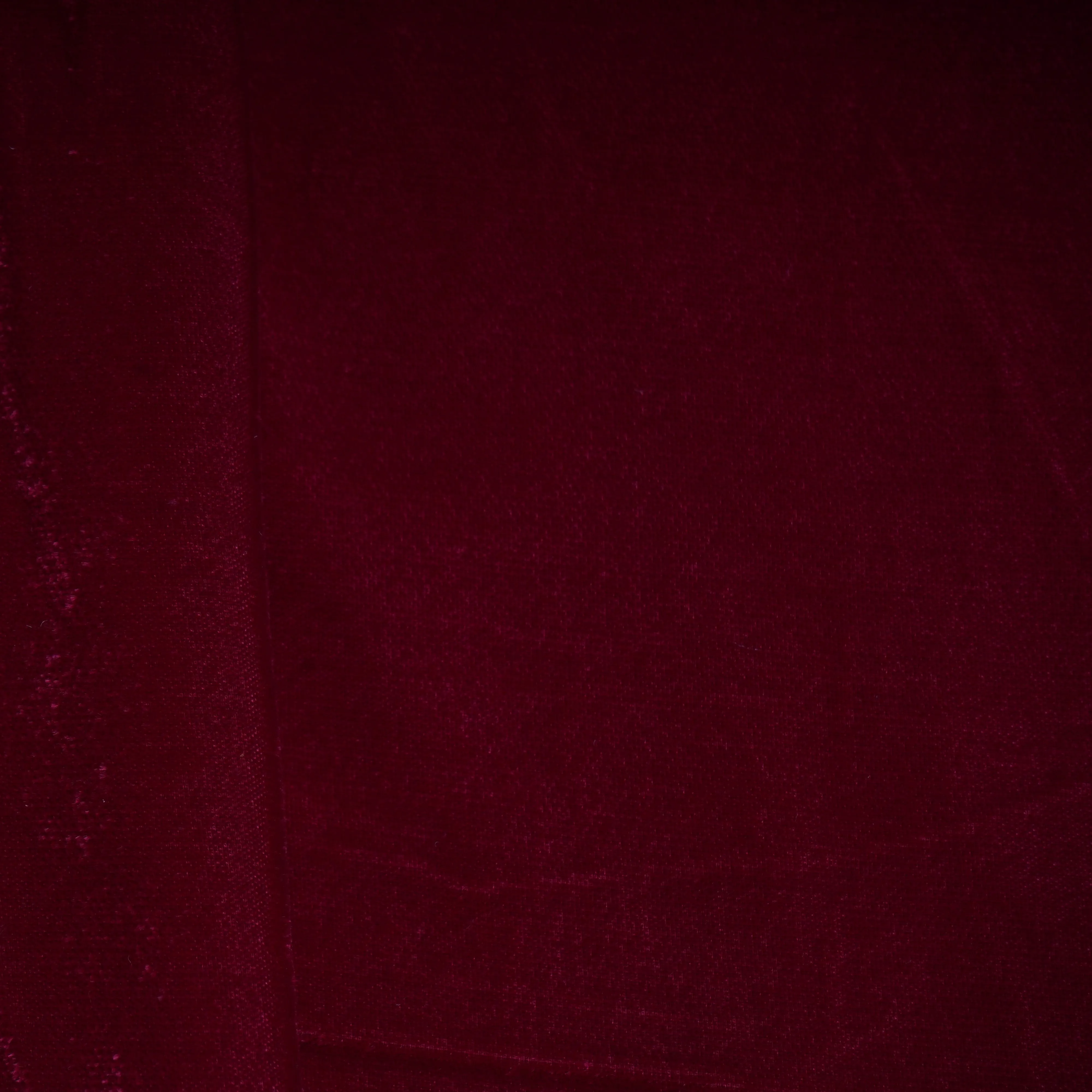 Rose Red Solid Velvet Fabric 20924