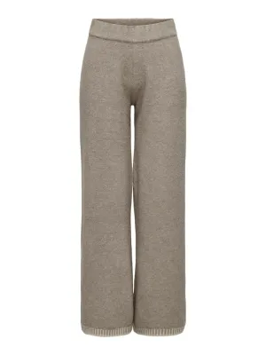 Silma Stitch Pant - Walnut Oatmeal Melange