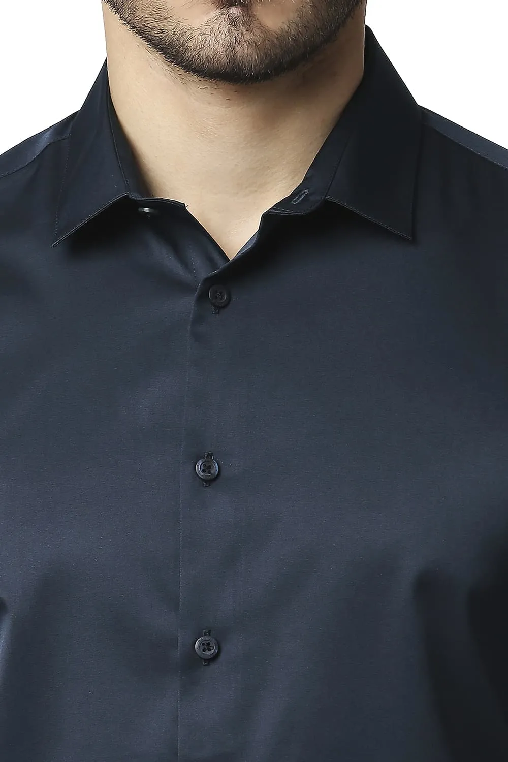 Slim Fit Polyester Stretch Shirt