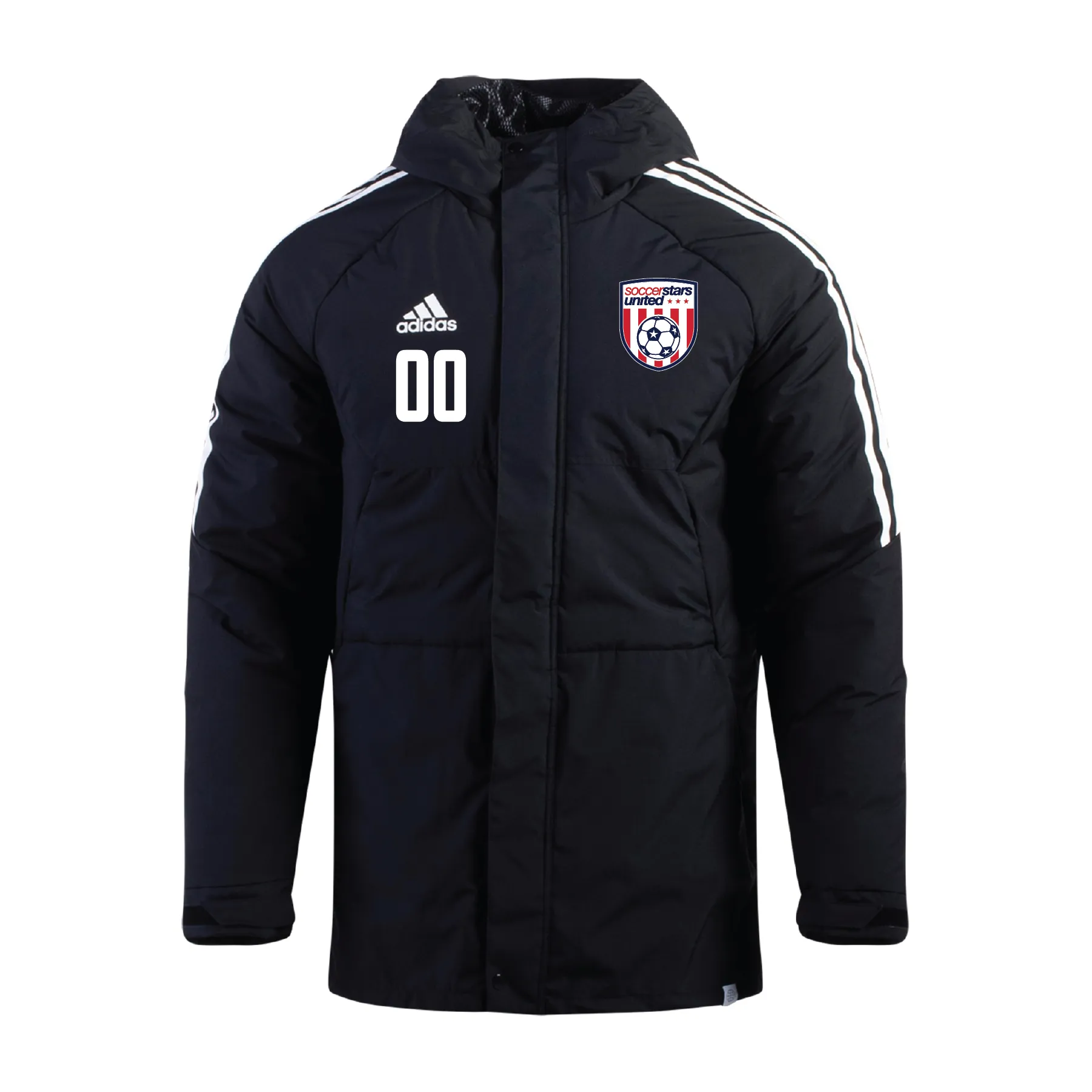 Soccer Stars United Miami adidas Condivo 22 Stadium Parka Jacket Black