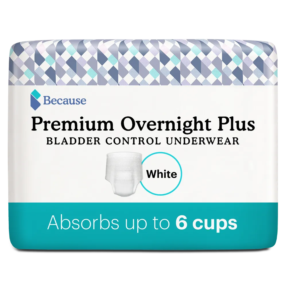 Starter Pack of Premium Plus Overnight Underwear for Women