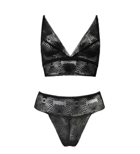 Sun Underwear Set Black