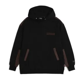 Switching Sweat Parka BLACK