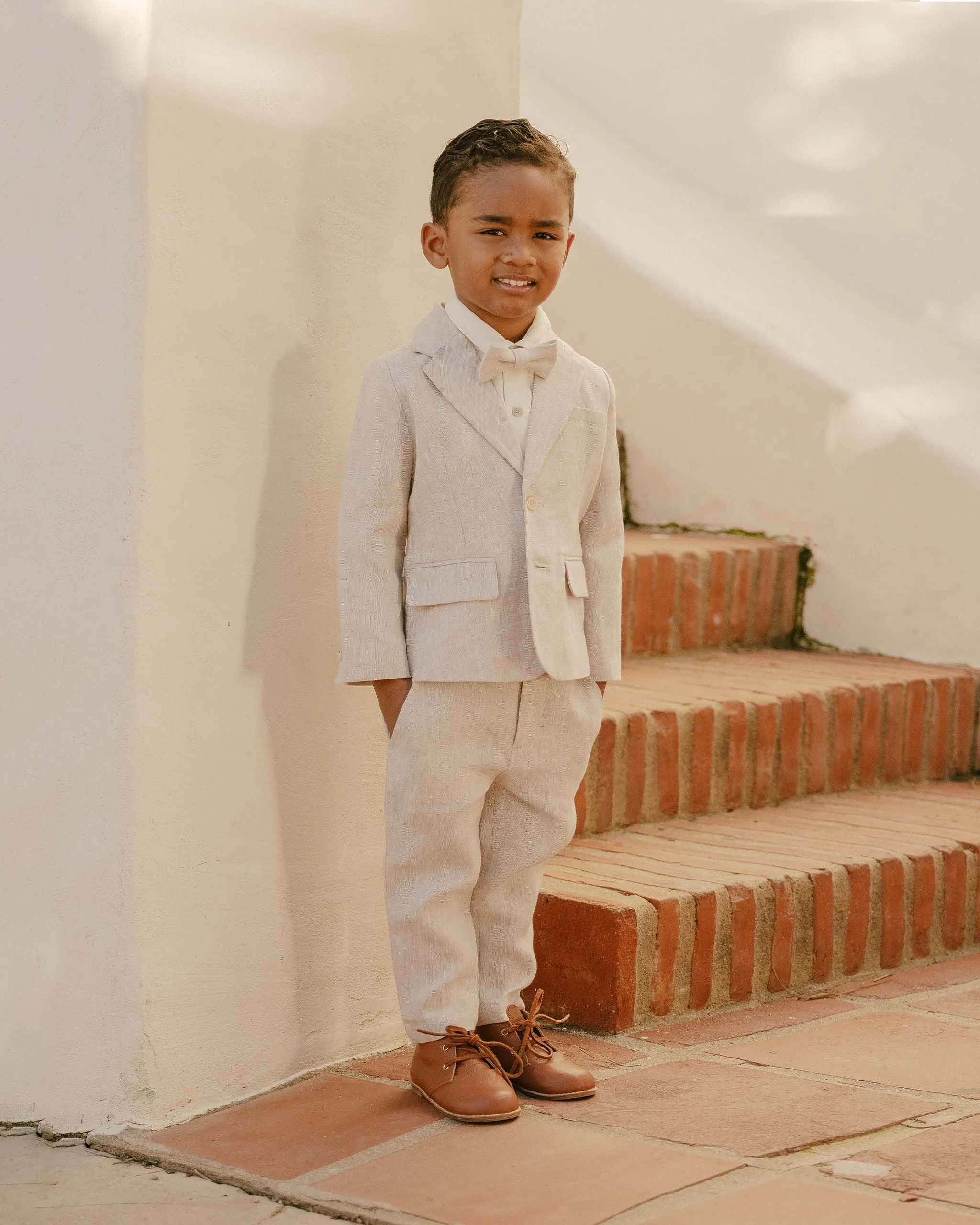 The Sebastian Pant by Noralee - Linen - KIDS