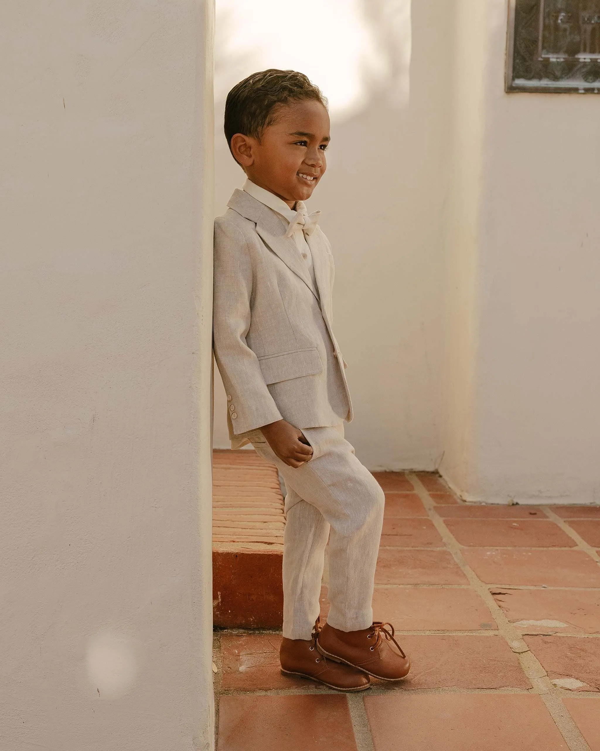 The Sebastian Pant by Noralee - Linen - KIDS