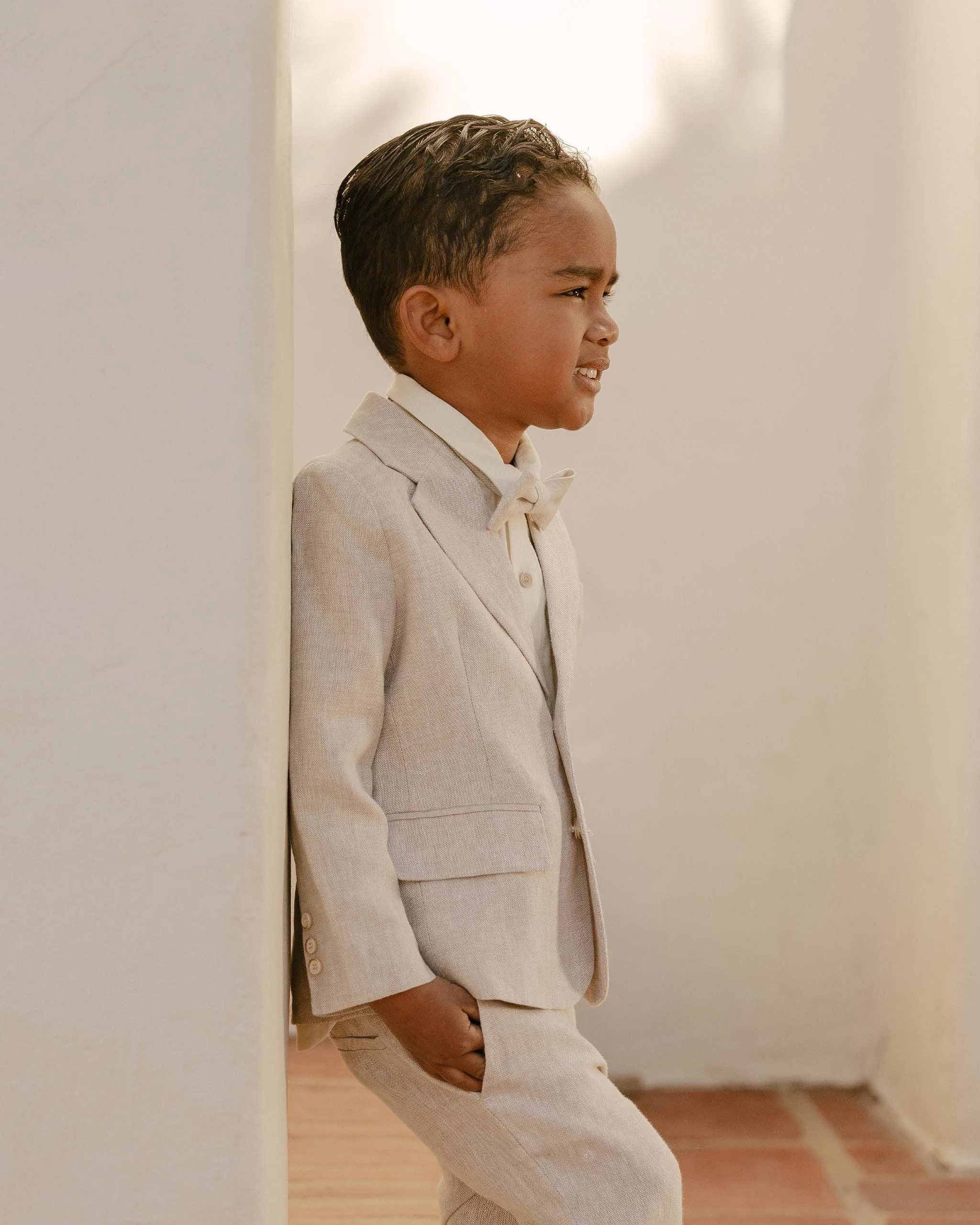 The Sebastian Pant by Noralee - Linen - KIDS