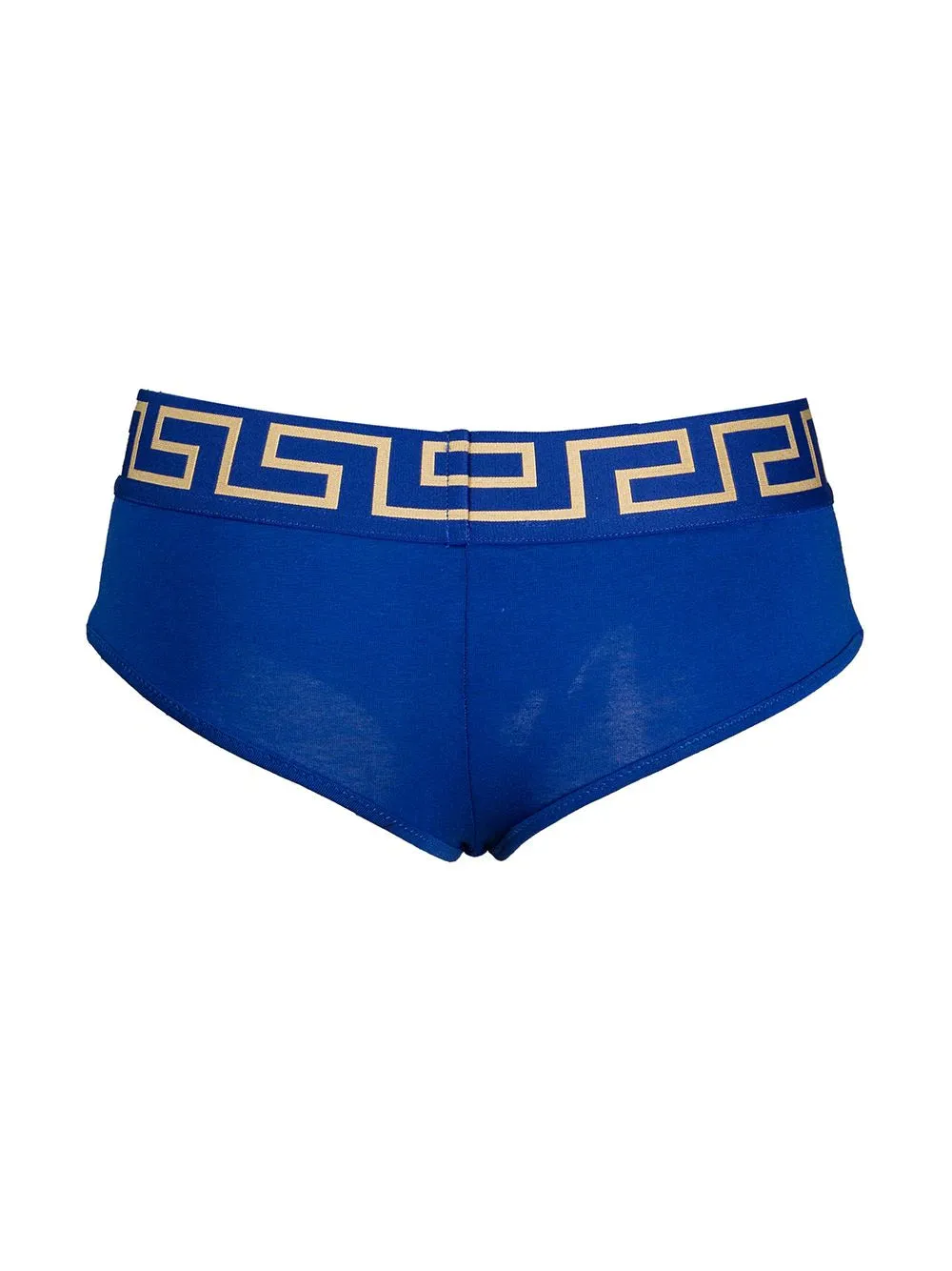 Versace Blue Greek Key Cheekini