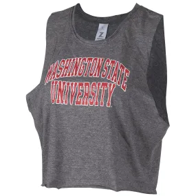 Washington State Grey Old School Tank