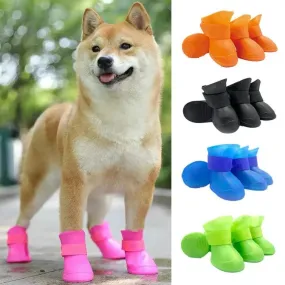 Waterproof Pet Rain Shoes for Dogs