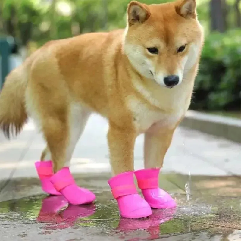 Waterproof Pet Rain Shoes for Dogs